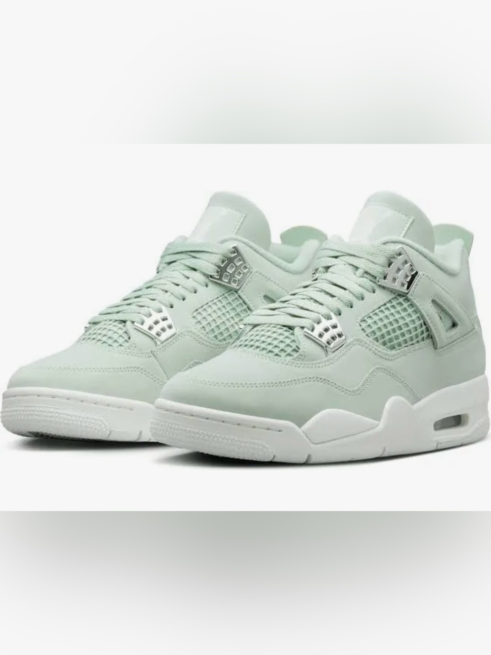 Jordan Women’s Retro 4 Seafoam Sneakers